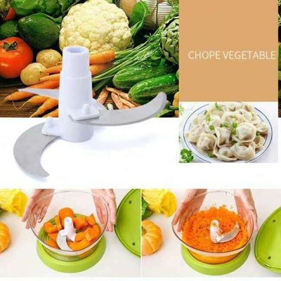 Nahrungsmittel-Handbetrieb Gemüseschneider Schneider Fleischmüller Salatmischmaschine Spinner mit Deckel