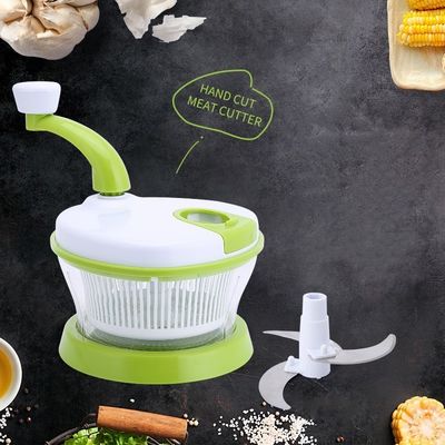 Nahrungsmittel-Handbetrieb Gemüseschneider Schneider Fleischmüller Salatmischmaschine Spinner mit Deckel