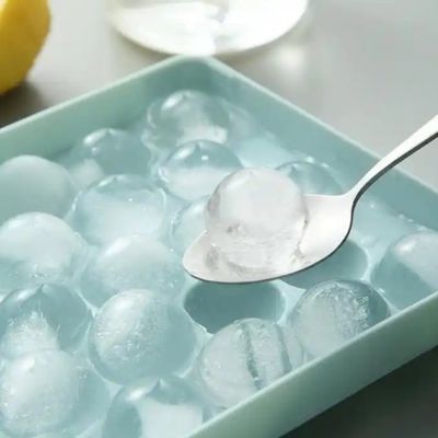 33 Hohlräume Kreis Rundkugel Eiswürfel Tabelle Kugel Kunststoff Eiskugel Macher Form mit Deckel