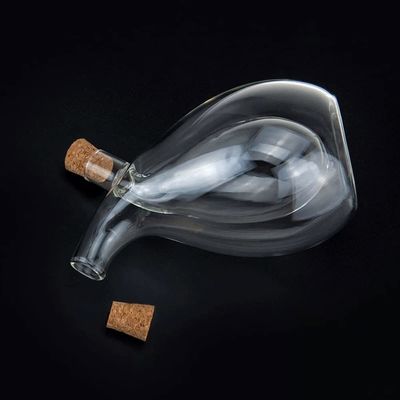350 ml Flasche Topf Trennkessel Setze Schatzboot für Oliver Öl und Essig Dispenser