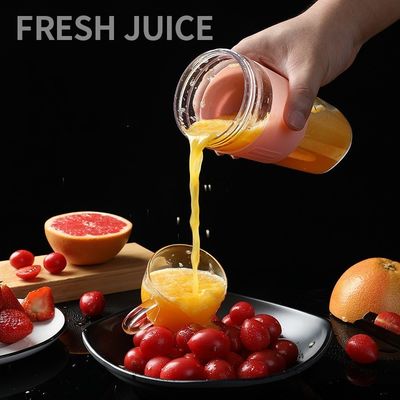 280 ml tragbarer USB-Ladegerät für das Zuhause 4 Klingen Gemüse-Frucht-Saftsaftsaft-Taschenhersteller