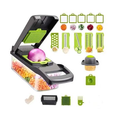 Custom Logo Handheld Gemüseschneider Grater für multifunktionale Küchenvorbereitung