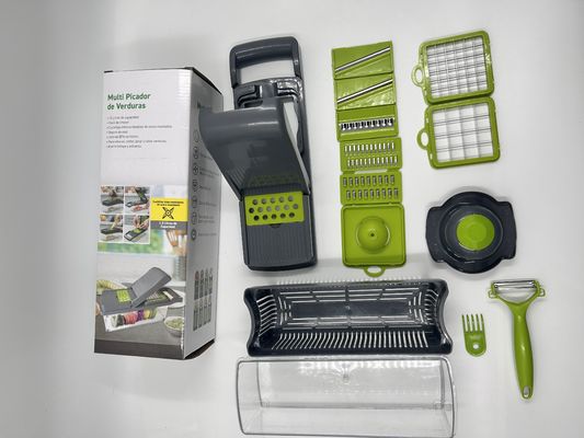 Custom Logo Handheld Gemüseschneider Grater für multifunktionale Küchenvorbereitung