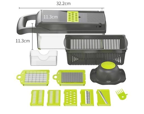 Custom Logo Handheld Gemüseschneider Grater für multifunktionale Küchenvorbereitung