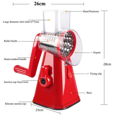 Grüner Rotary Käse Grater Die perfekte Ergänzung zu jeder Küche zum Zerkleinern von Gemüse