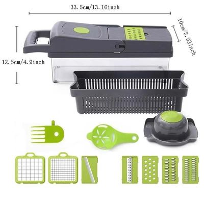 Multifunktionales Handwerk Küche Gemüseschneider Schneider Dicer Lebensmittelgrater Custom Logo