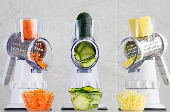Konsolidierung Küchengrater Edelstahl Handschneidemaschine für Gemüseschnitt