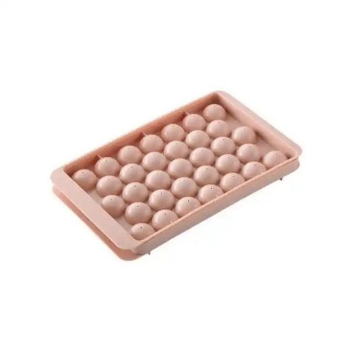 PP 33 Hohlraum Kreis Rundkugel Eiswürfel Tabelle Kugel Kunststoff Eiskugel Macher Form mit Deckel