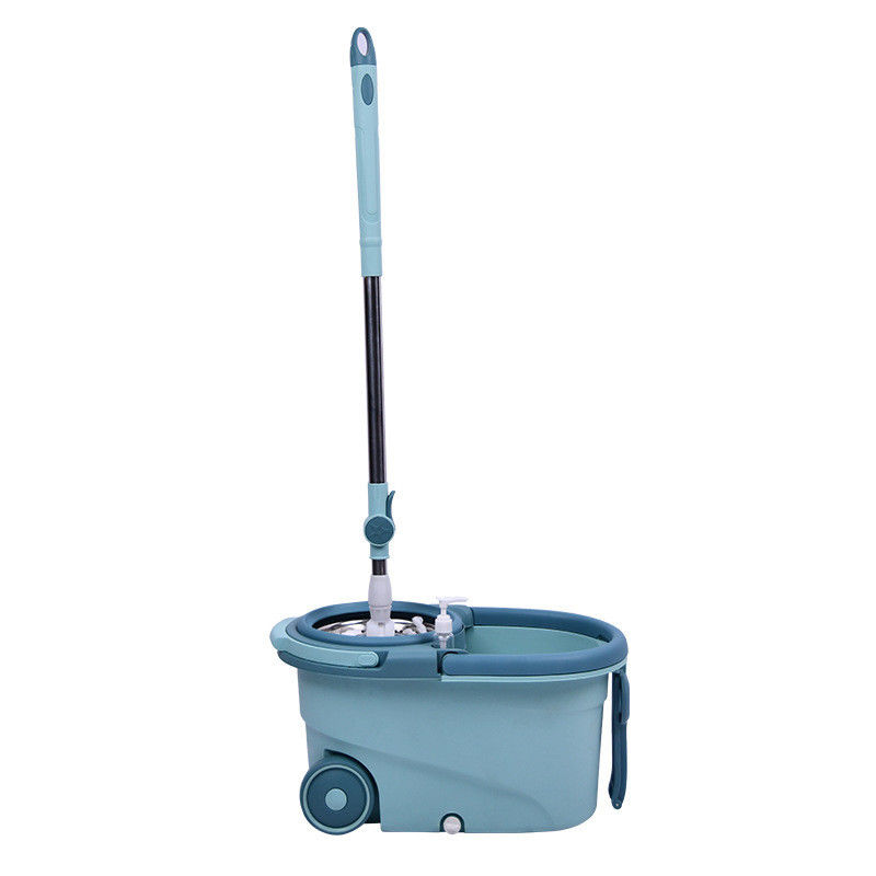 Anstrengungslose Reinigung mit 360 Magic Spin Mop und Trocknungskorb aus Edelstahl