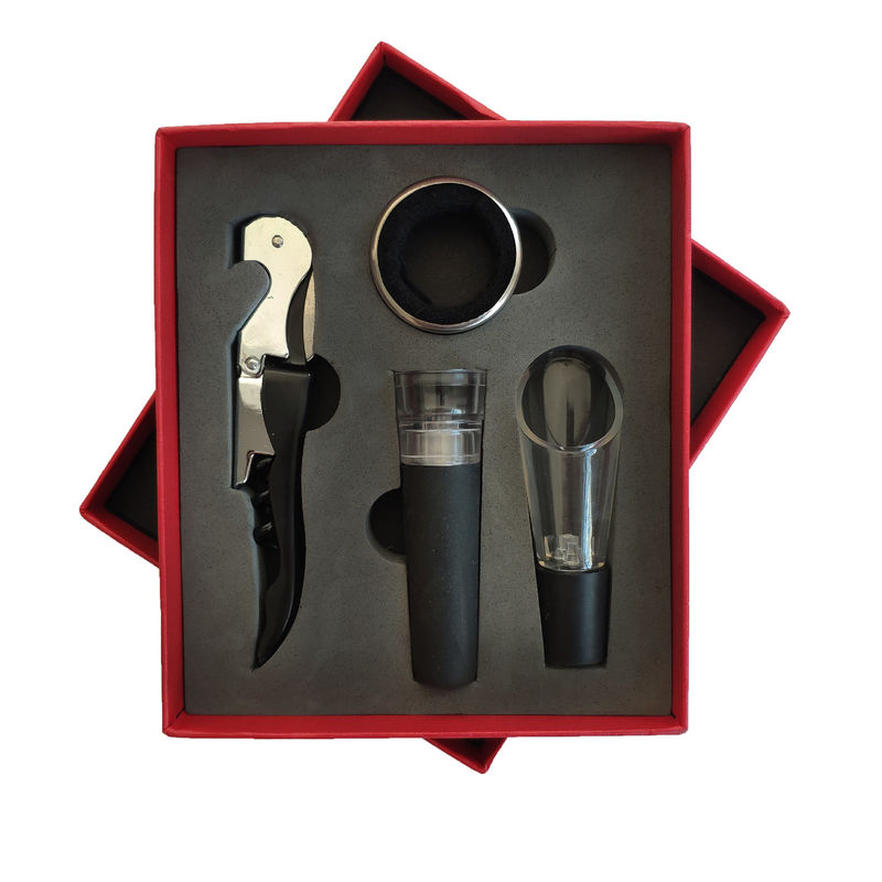 Edelstahl Rotseepferd Messer Geschenkbox Bar Werkzeuge Typ Korkenzieher Weinöffner Set