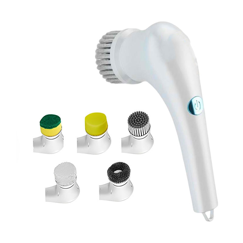 Sponge Style 5 in 1 Reinigungsbürste Elektrische Spin-Scrubber für Küche und Bad