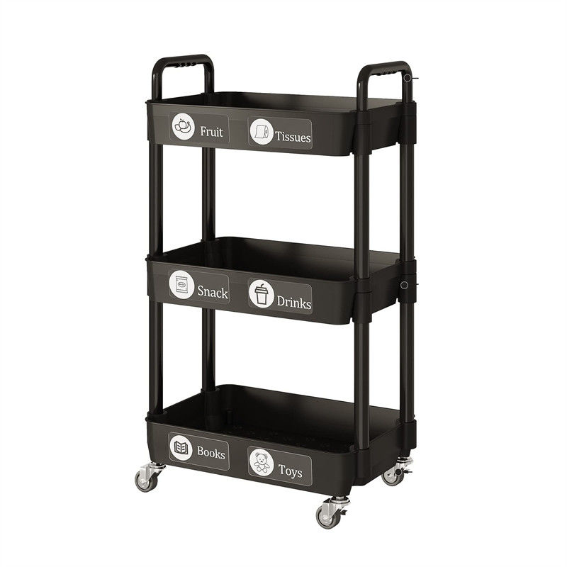 2 3 4 5 Tier Square Rotating Storage Shelf Rack für die Organisation von Küche und Bad