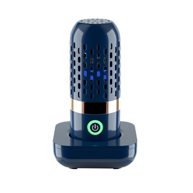 Drahtloser Eingebauter Batterie-Kapsel-Form-Lebensmittelreiniger für kleine Haushalte Dunkelblaue Farbe