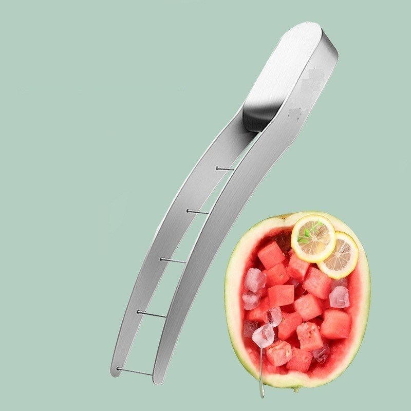 304 Edelstahl Wassermelonen-Schneidemaschine und Zangen in einer langlebigen Schneidmaschine
