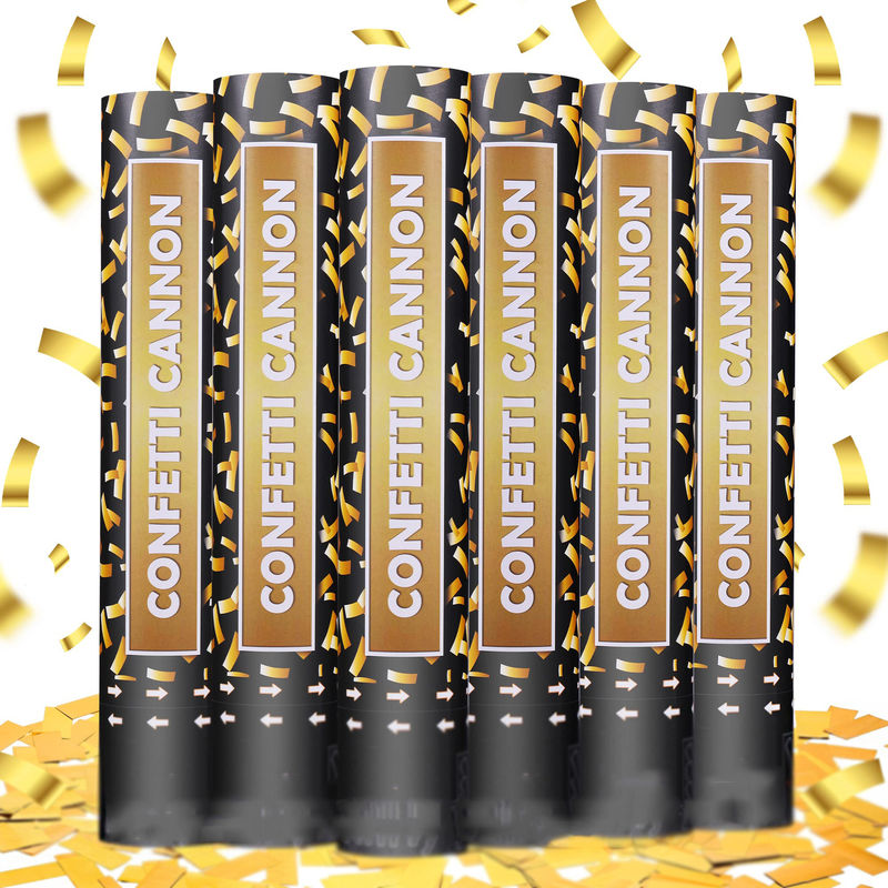 40cm Farb-Biodegradable Party Popper Konfetti Kanonen für bunte Feiern