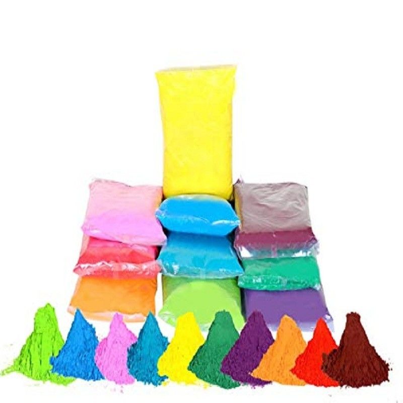 13*18cm Größe Regenbogen Run Maisstärke für das Festival Farbstärke