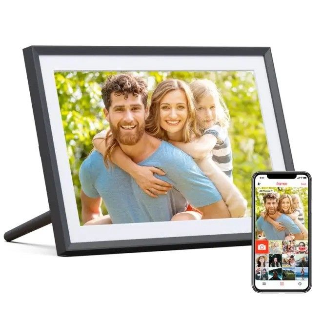 Lieferung Großhandel 10 Zoll 16g WLAN LCD Cloud Video Herunterladen Frameo Digital Foto Bildrahmen