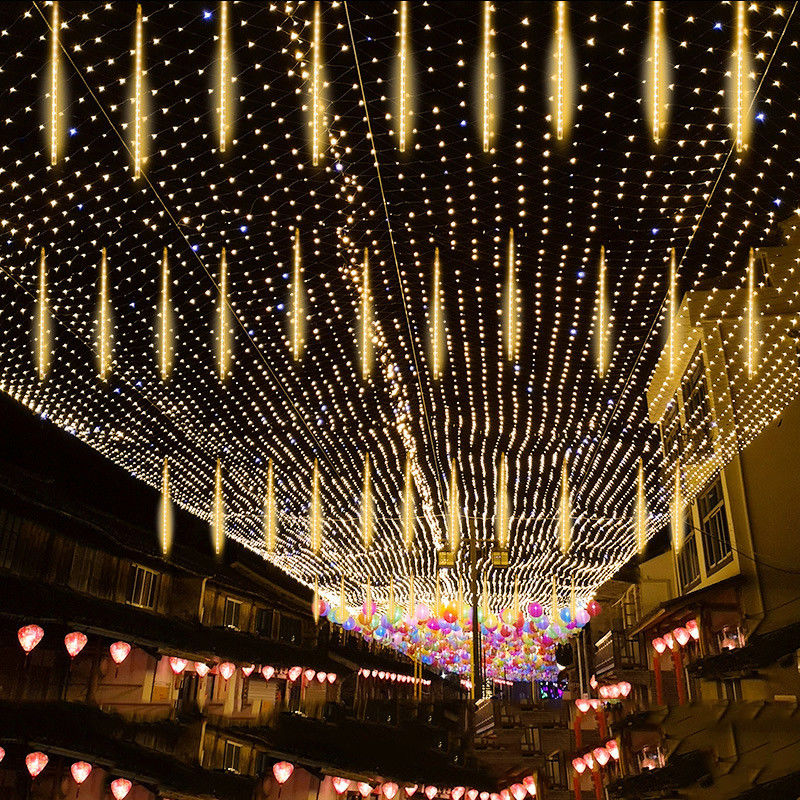 10 Meter LED de Navidad Weihnachtsleuchten für Weihnachtsdekorationen Stecker-Stromversorgung