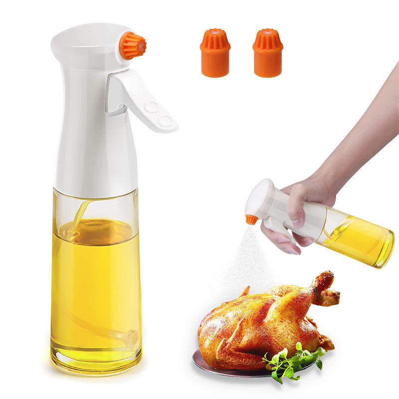 200 ml Flasche mit Olivenölspray Langlebiges Kochöl Plastikflasche für Küchengeräte