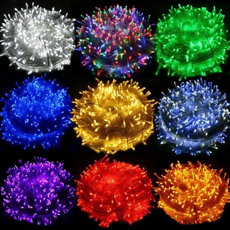 Außenwasserdicht 300m Lila LED Feenlichter String Girlande für Weihnachtsfeiertage Dekoration