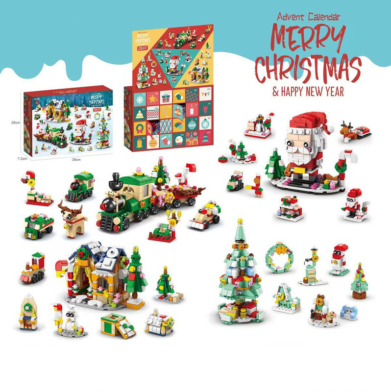 Weihnachts-Countdown Kalender Feiertage Weihnachts-Countdown Geschenke Kinder Kleinkinder Mädchen Party Favorit