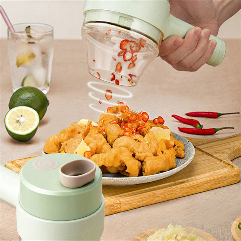 ABS 2023 Hot Gatling Multifunktionelle Haushaltskochmaschine Elektrische Knoblauchpuree Knoblauch automatische Knoblauchmischer
