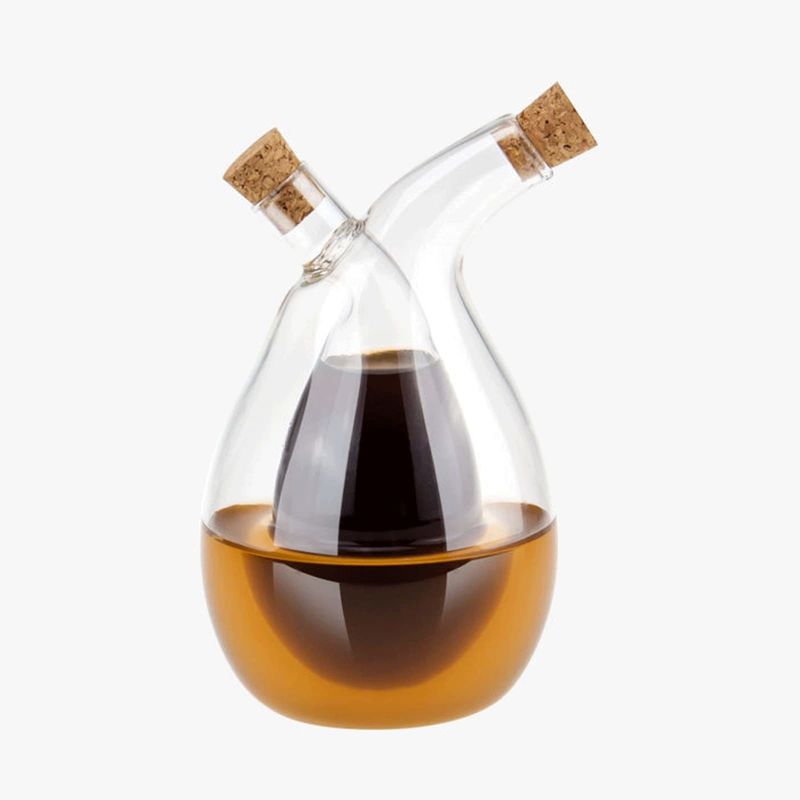 350 ml Flasche Topf Trennkessel Setze Schatzboot für Oliver Öl und Essig Dispenser
