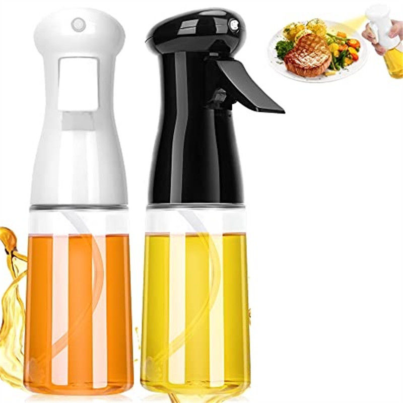 Personalisiertes Logo 230 ml Glas Essig Sprüher Olivenöl Sprühe Flasche Mister für Haushaltsgeräte